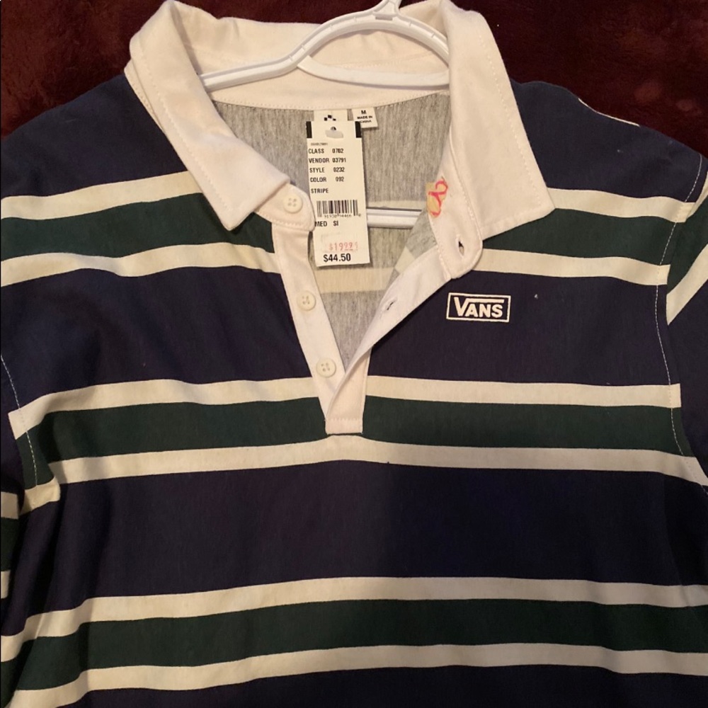 Stripped vans stripped shirt